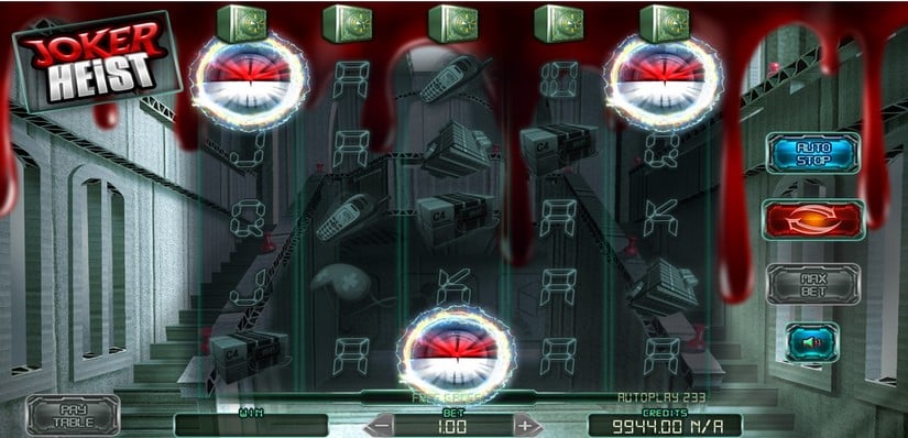 Joker Heist slot screen 3