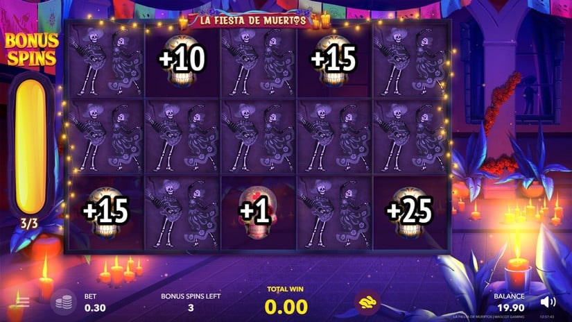 La Fiesta De Muertos slot screen 3