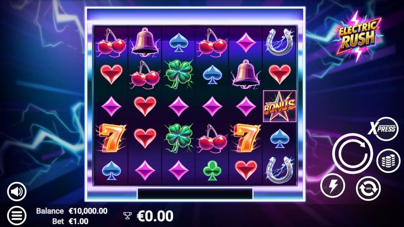 Electric Rush slot screen 1