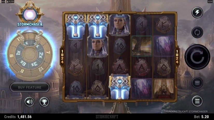 Thunderstruck Stormchaser slot screen 4