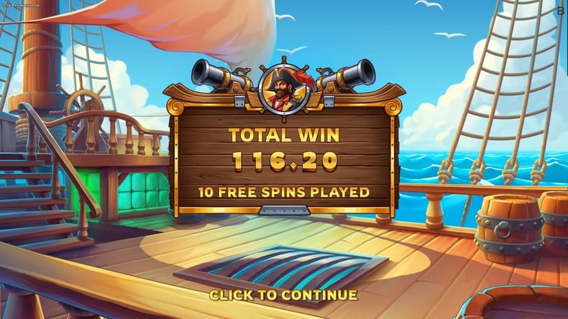 Pirate Bonanza slot screen 6