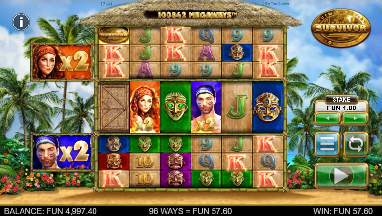 Survivor Megaways slot screen 2