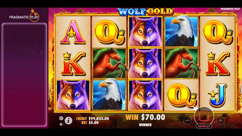 Wolf Gold Power Jackpot slot screen 3