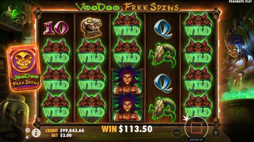 Voodoo Magic slot screen 5