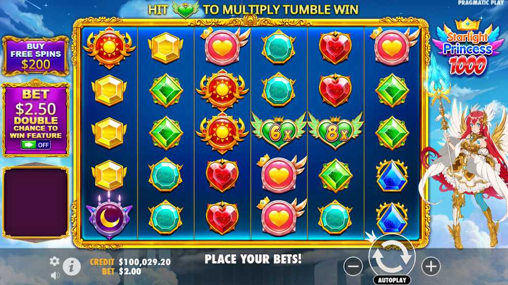 Starlight Princess 1000 play for free