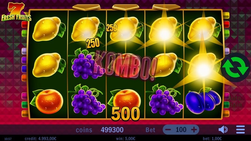 7 Fresh Fruits slot screen 2