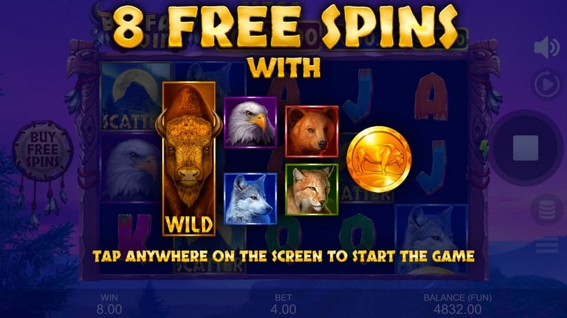 Buffalo Coin: Hold The Spin slot screen 4