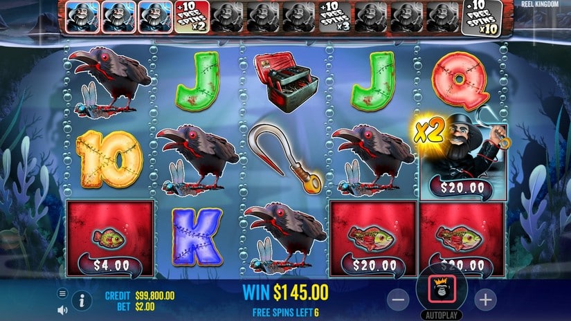 Big Bass Halloween slot screen 6