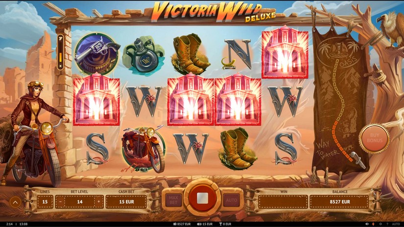 Victoria Wild Deluxe slot screen 4