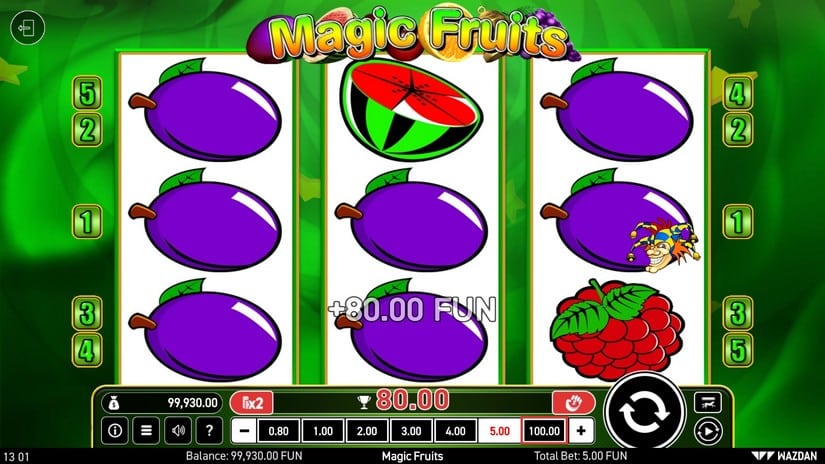 Magic Fruits slot screen 2
