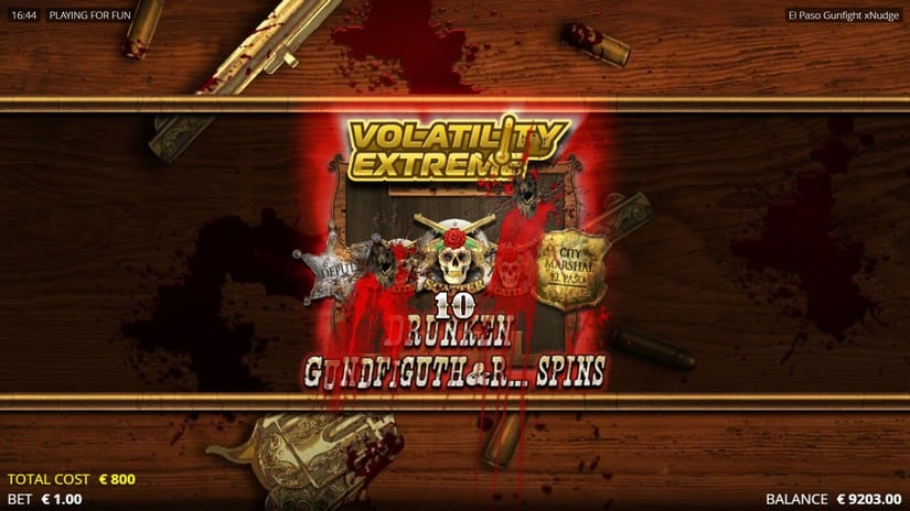 El Paso Gunfight xNudge slot screen 3