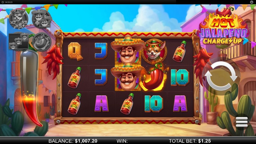 Hot Jalapeno Charge Up slot screen 1