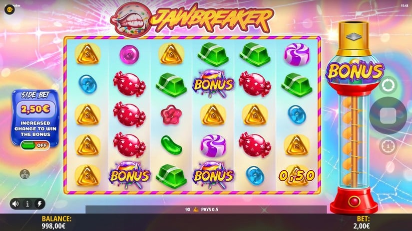 Jawbreaker slot screen 2