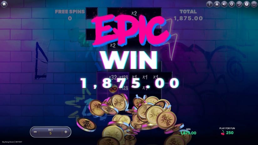 Big Bang Boom slot screen 5