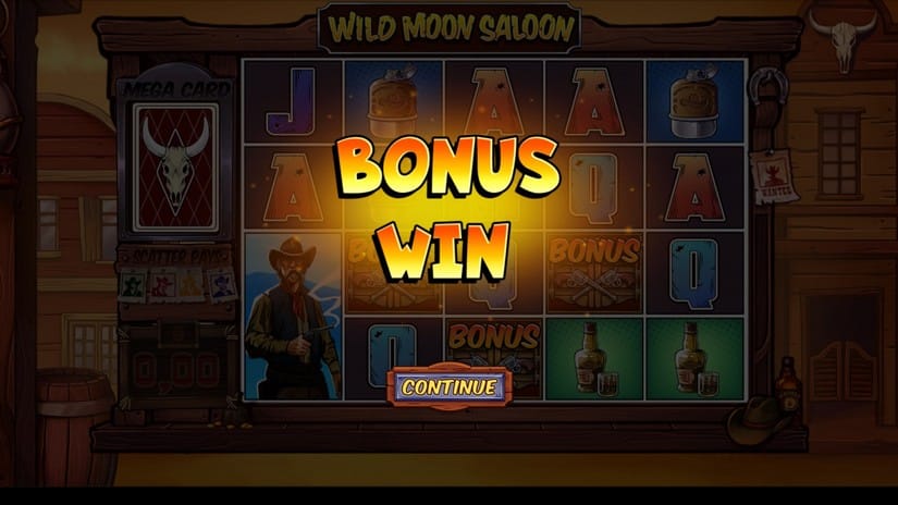 Wild Moon Saloon slot screen 3