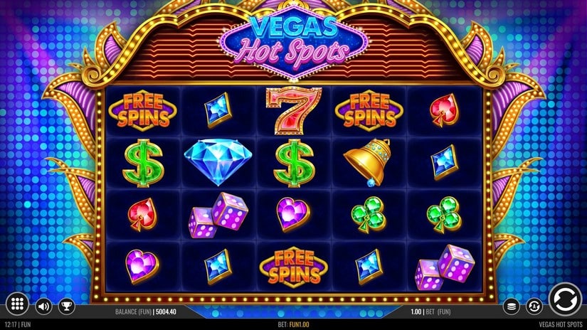 Vegas Hot Spots slot screen 4