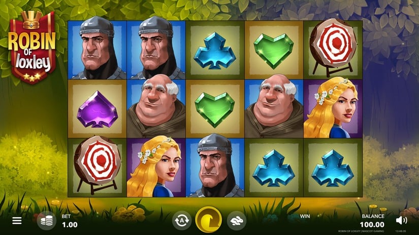 Robin of Loxley slot screen 1