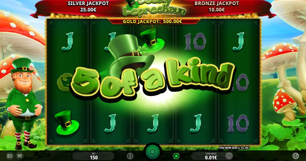 Lucky Leprechaun slot features