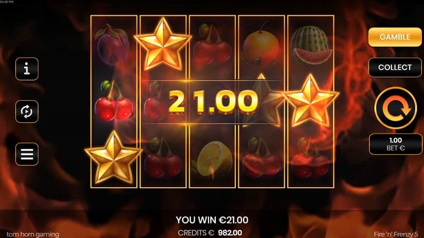 Fire’n’Frenzy 5 slot screen 4