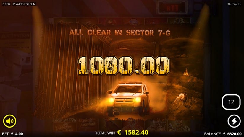 The Border slot screen 7