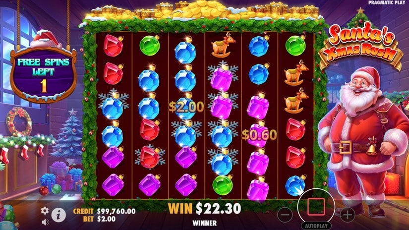 Santa’s Xmas Rush slot screen 6
