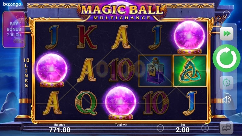 Magic Ball Multichance slot screen 3
