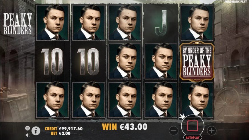 Peaky Blinders slot screen 2