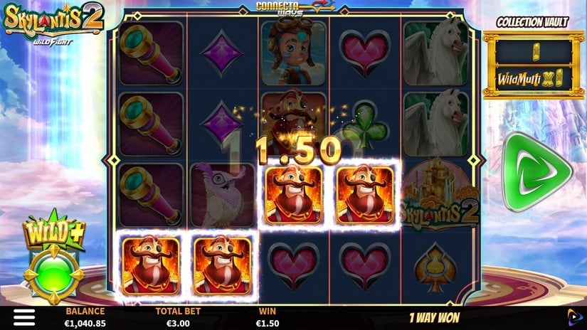 Skylantis 2 Wild Fight slot screen 5