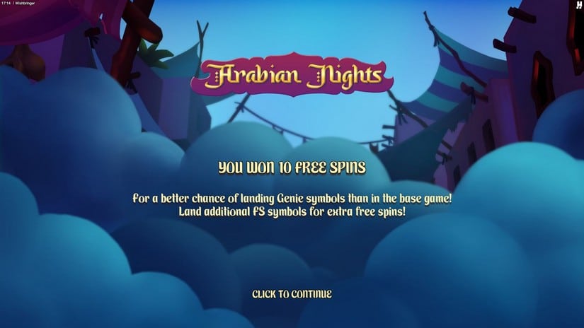 Wishbringer slot screen 4