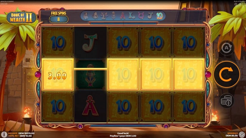 Book of Wealth II slot screen 5