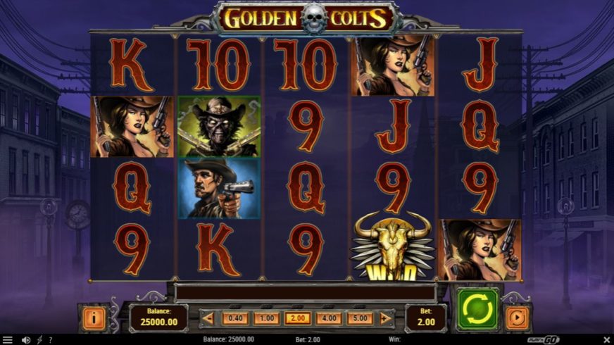 Golden Colts slot screen 1