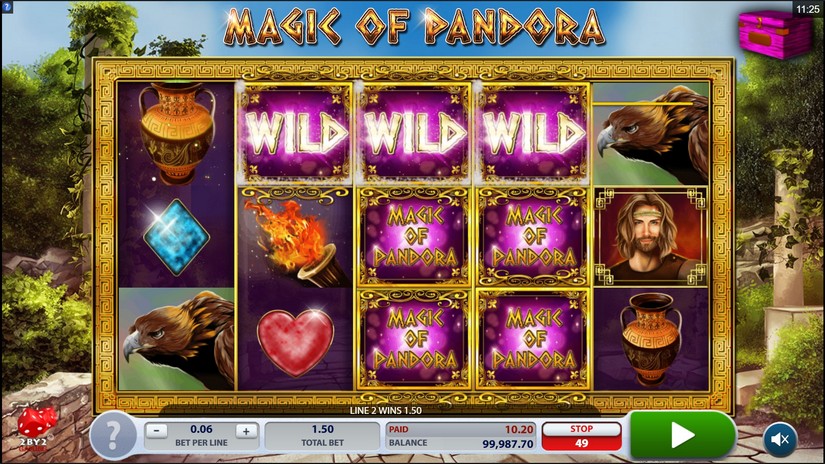 Magic Of Pandora slot screen 3