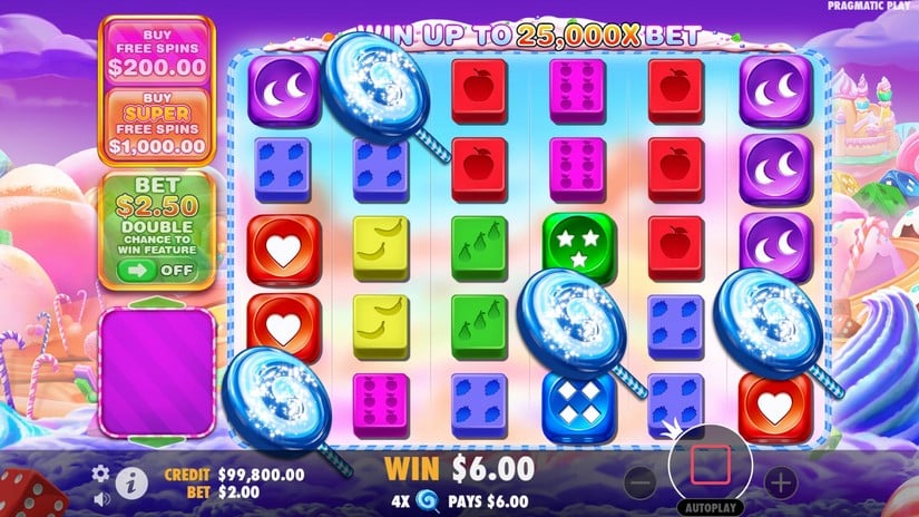 Sweet Bonanza 1000 Dice slot screen 2