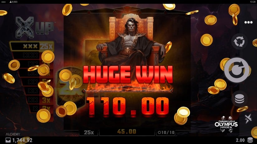 Chronicles of Olympus II – Hades slot screen 4