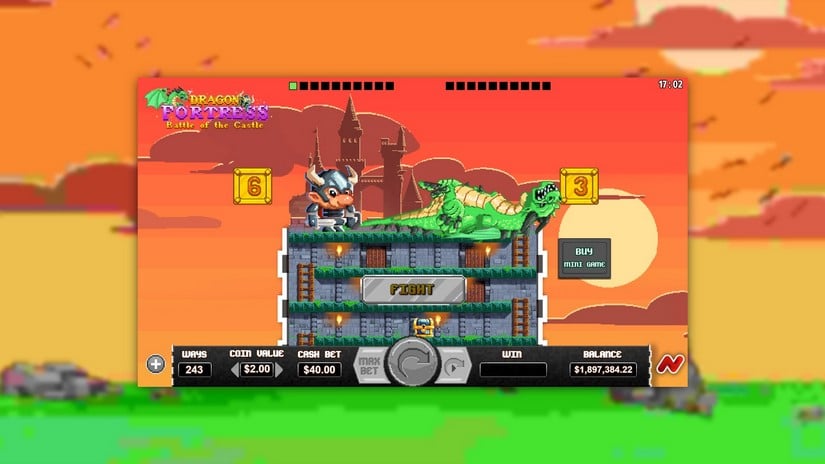 Dragon Fortress Battle of the Castle slot screen 7