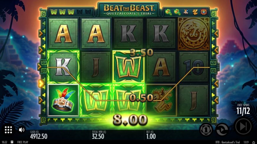 Beat the Beast: Quetzalcoatl´s Trial slot screen 4