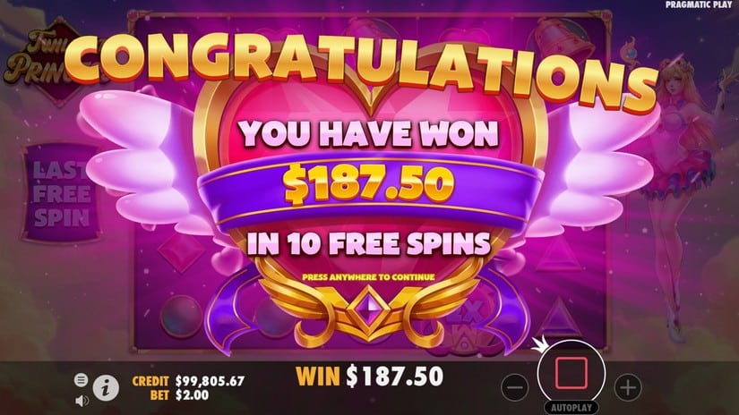 Twilight Princess slot screen 6