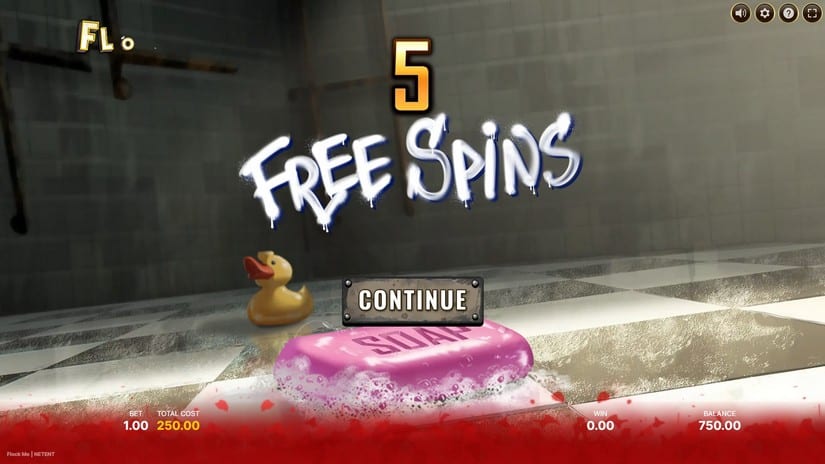 Flock Me slot screen 2