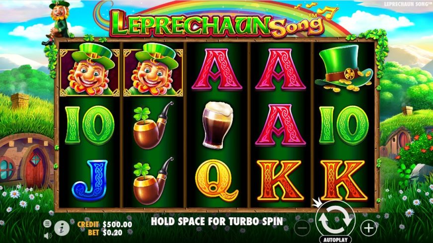 Leprechaun Song slot screen 1