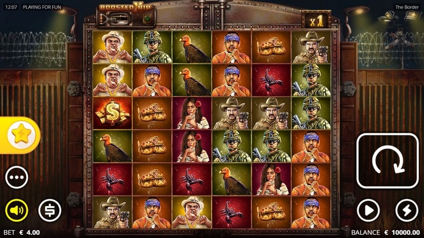 The Border slot screen 1
