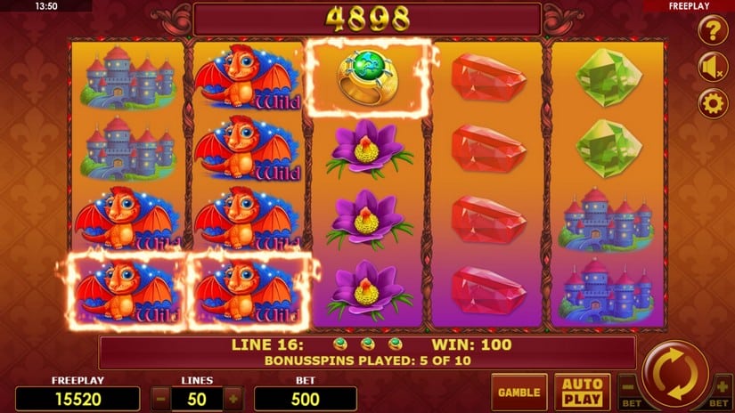 Dragons Mystery slot screen 6