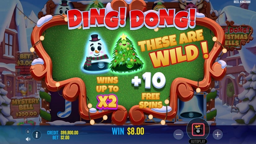 Ding Dong Christmas Bells slot screen 3