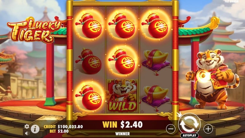 Lucky Tiger slot screen 5