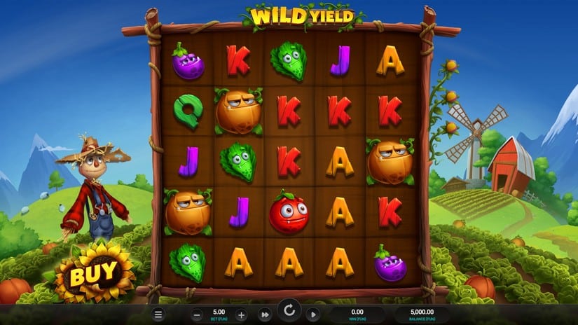 Wild Yield slot screen 1