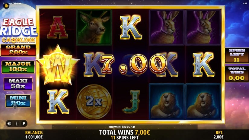 Eagle Ridge slot screen 4