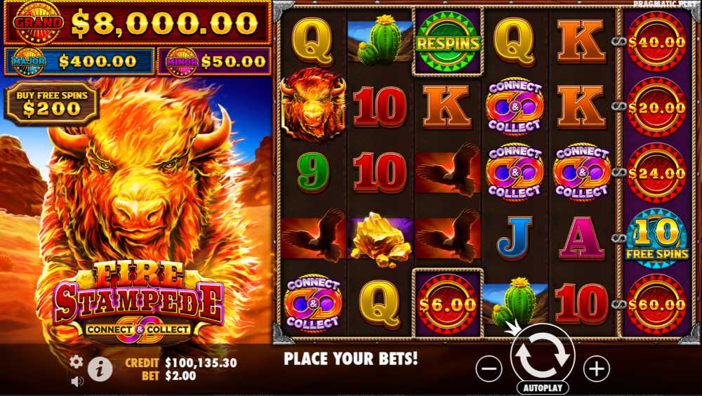 Fire Stampede online slot