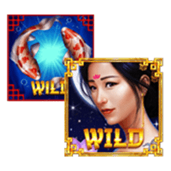 Wild Symbol of Goddess Of Lotus 10 Lines Slot