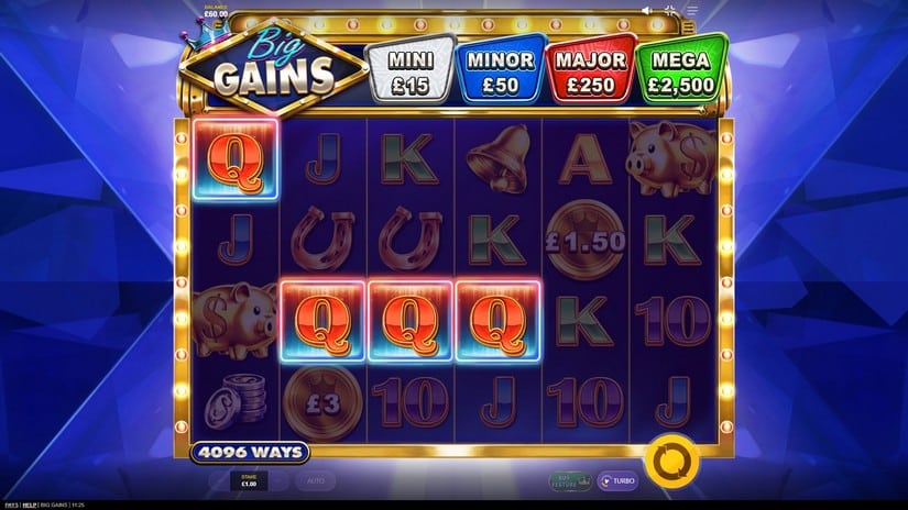 Big Gains slot screen 2