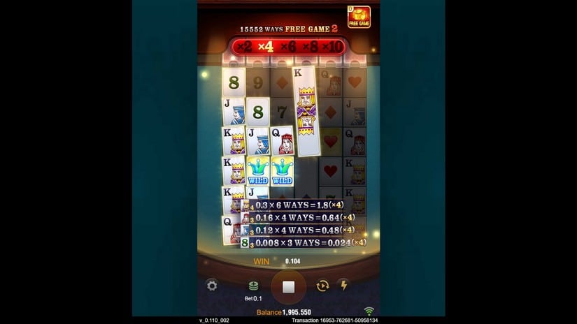 Mega Ace slot screen 5