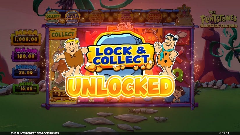 The Flintstones 2 Bedrock Riches slot screen 3